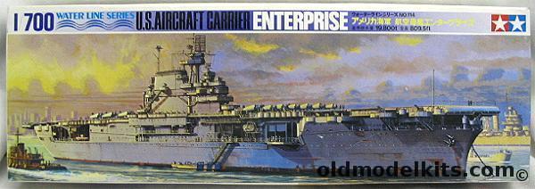Tamiya 1/700 USS Enterprise CV6 Aircraft Carrier, WLA114 plastic model kit